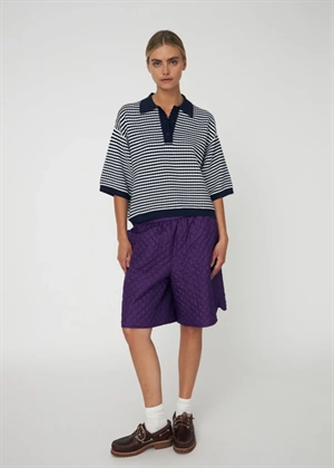 Polo knit Navy/Cream Stella Nova